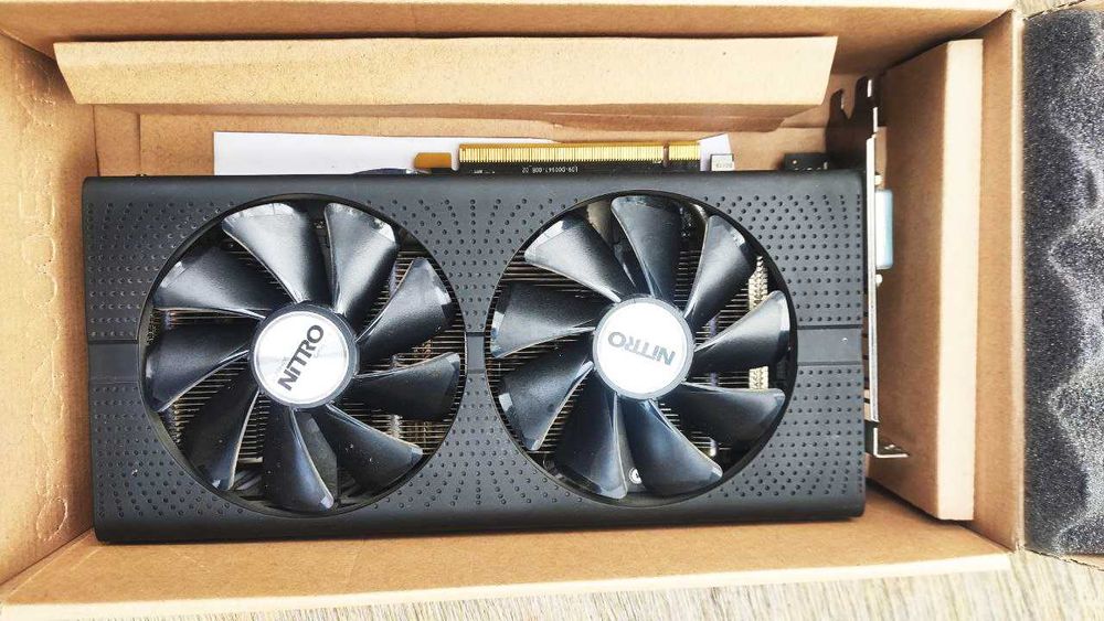 Sapphire RX 480 Nitro+ 8GB — отличное состояние!