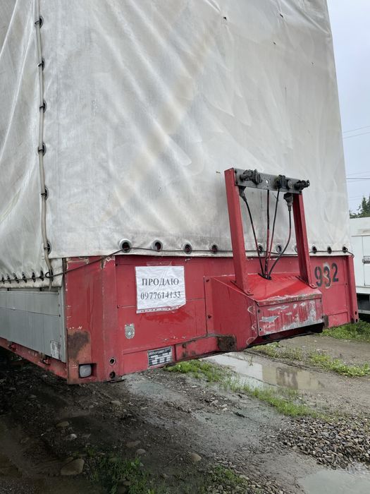 Продам напівпричіп борт штора