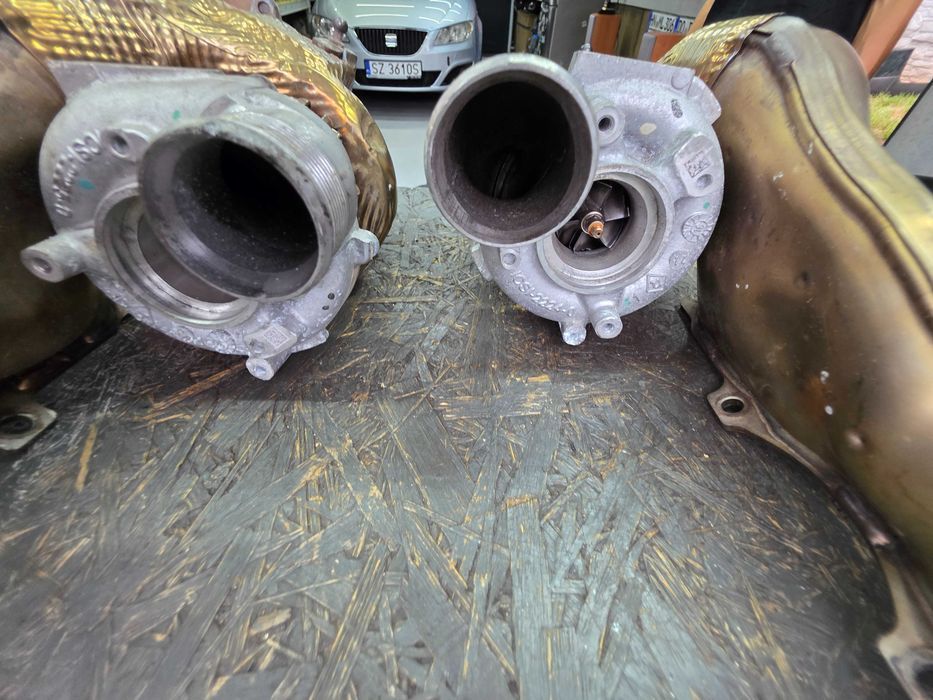 Turbiny AUDI A6 A7 A8 RS6 RS7 4.0 TFSI 079.145.721 079.145.722-USZKODZONE