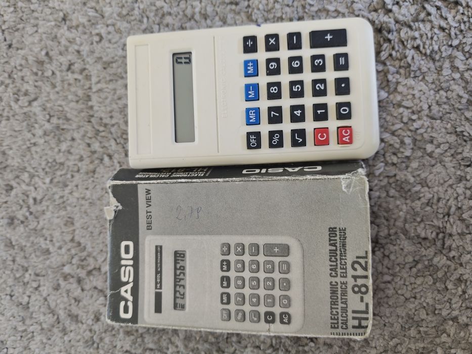 Kalkulator CASIO HL-812L,PRL