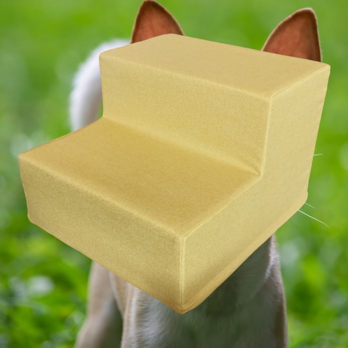 Продам лесенку-пандус для котів та собак, колір жовтий. Зручні сходинк