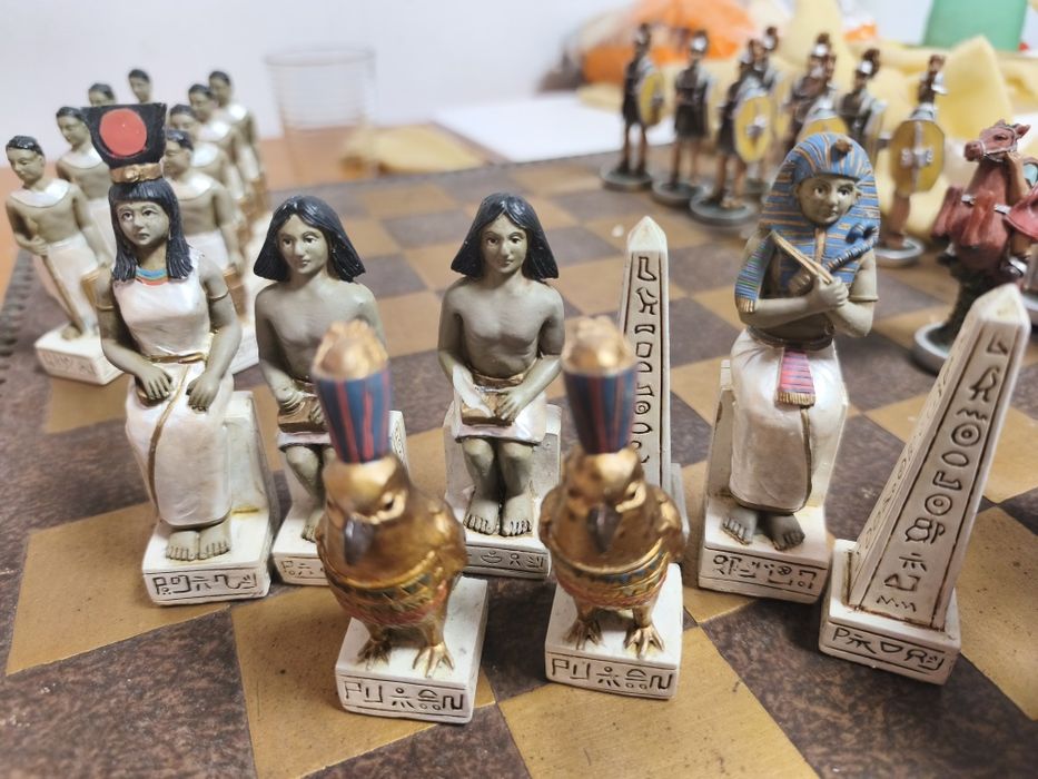 Jogo de xadrez vintage
