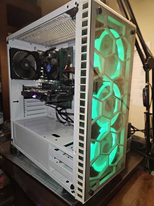 Pc Asus i5-8400 8 geração. 16gb DDR4.nvme 256gb+hd 1TB .GTX 1050Ti.4gb
