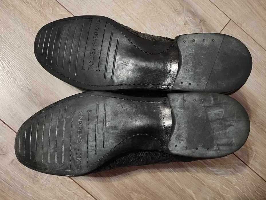 Dolce & Gabbana Crosta Cerata Anticata size 42 ( 8) buty męskie