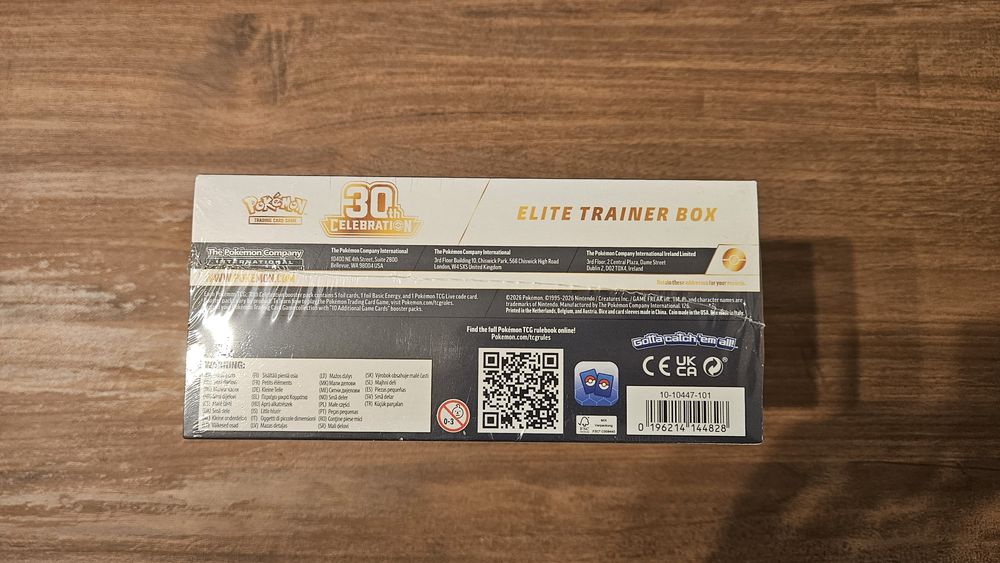 Pokemon TCG ETB 30 - Selada