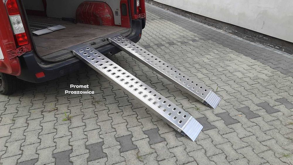 Najazdy Aluminiowe LOHR lekkie do 600kg - Podjazdy pod Quad Traktorek
