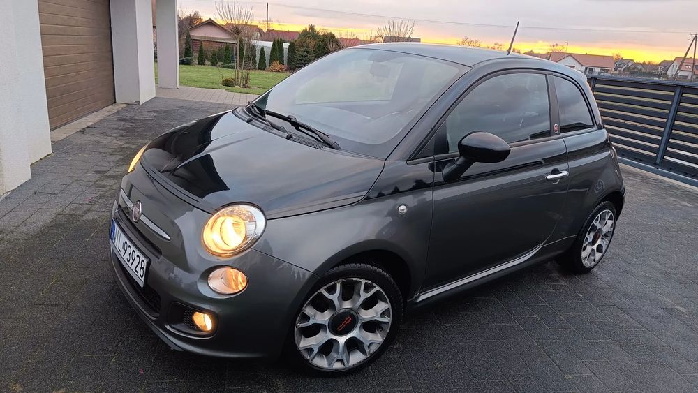 Fiat 500 DeLinde skóry klimatronik