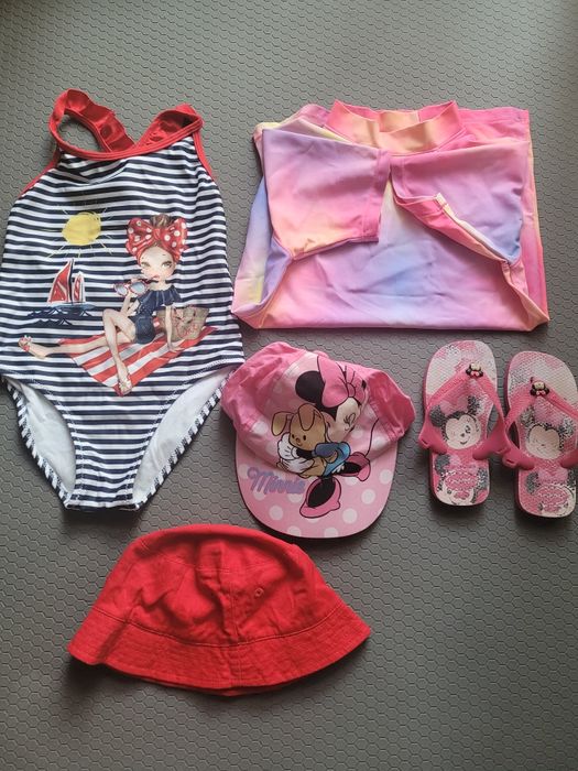 Conjunto para praia menina