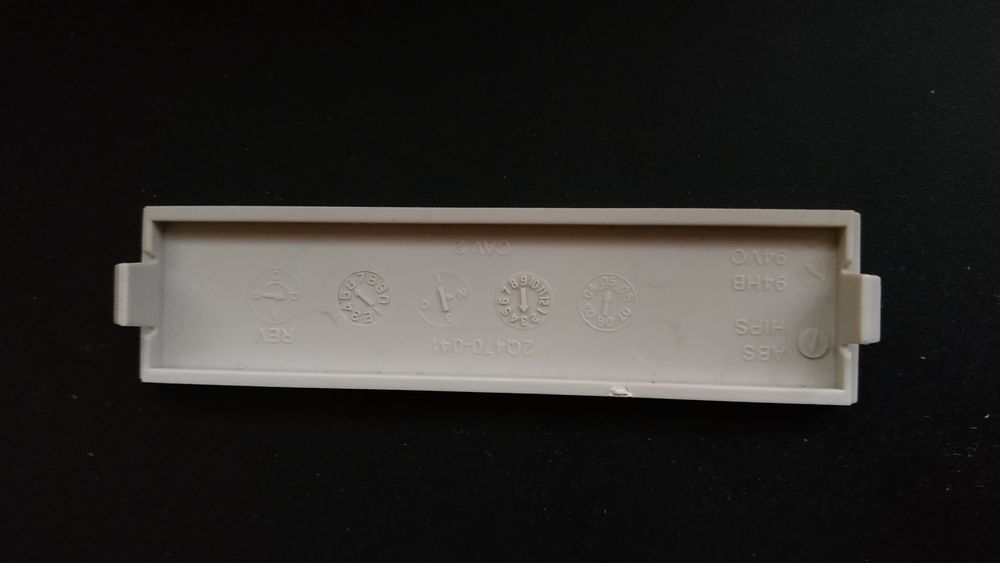 Крышка заглушка для DVD, флопи дисковода FDD 3,5' передней панели пк