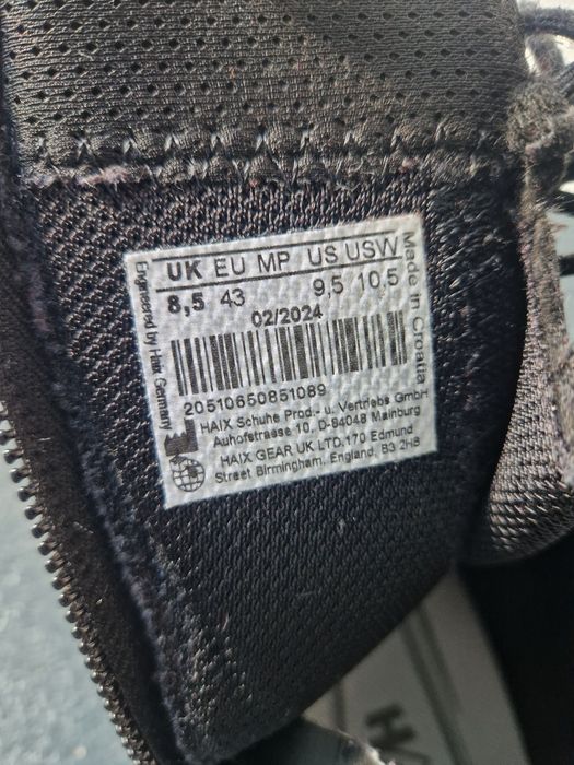 Botas Haix Athletic 43