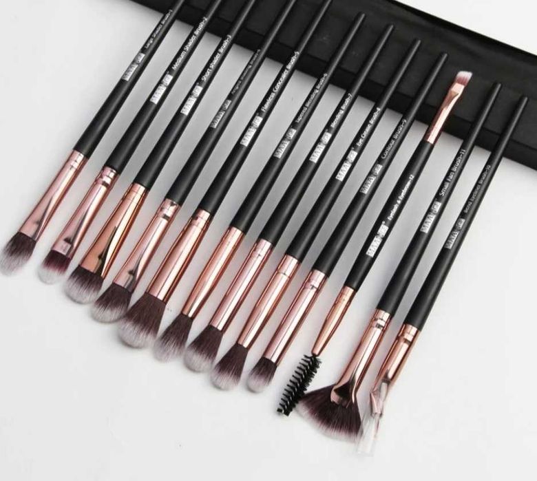 Kit 12 Pincéis Maquilhagem boa qualidade