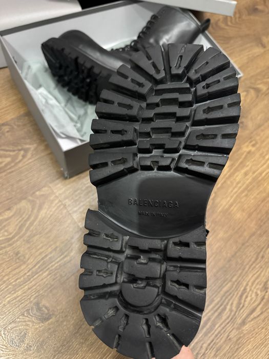 Balenciaga Stomper Boots Шкіряні