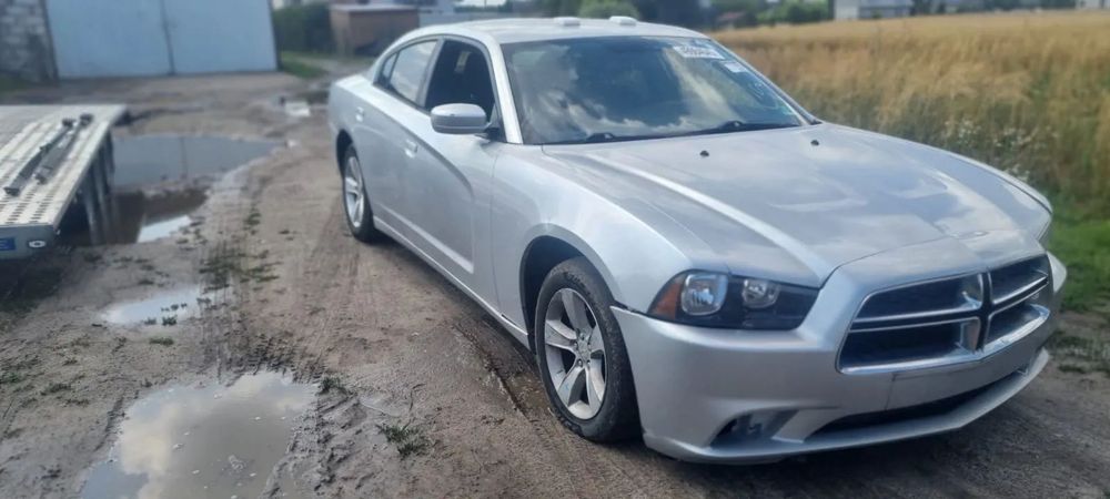 Dodge Charger 2012r. Dodge Charger 3.6 V6 Srebrny 305 Koni TYŁ NAPED NA MIEJSCU