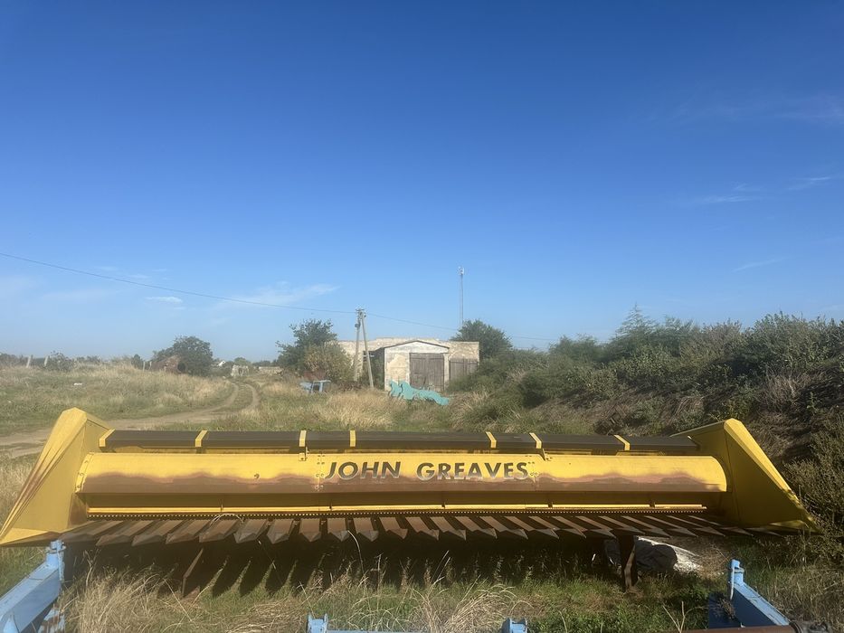 Жатка соняшникова ЖНС-6, жниварка JOHN GREAVES, на ВЕКТОР, 2018 р.в.