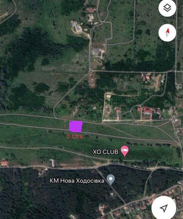 С.Ходосівка, вул.Садова, продаж ділянки 12 сот.