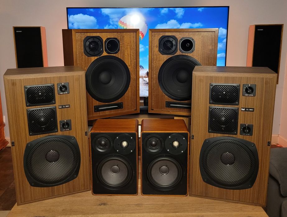 Kolumny Canton Dual  Vintage Wzmacniacz Universum Grundig Telefunken