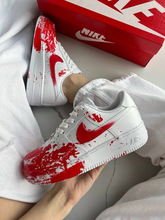 Nike Air Force 1 Low Custom Blood