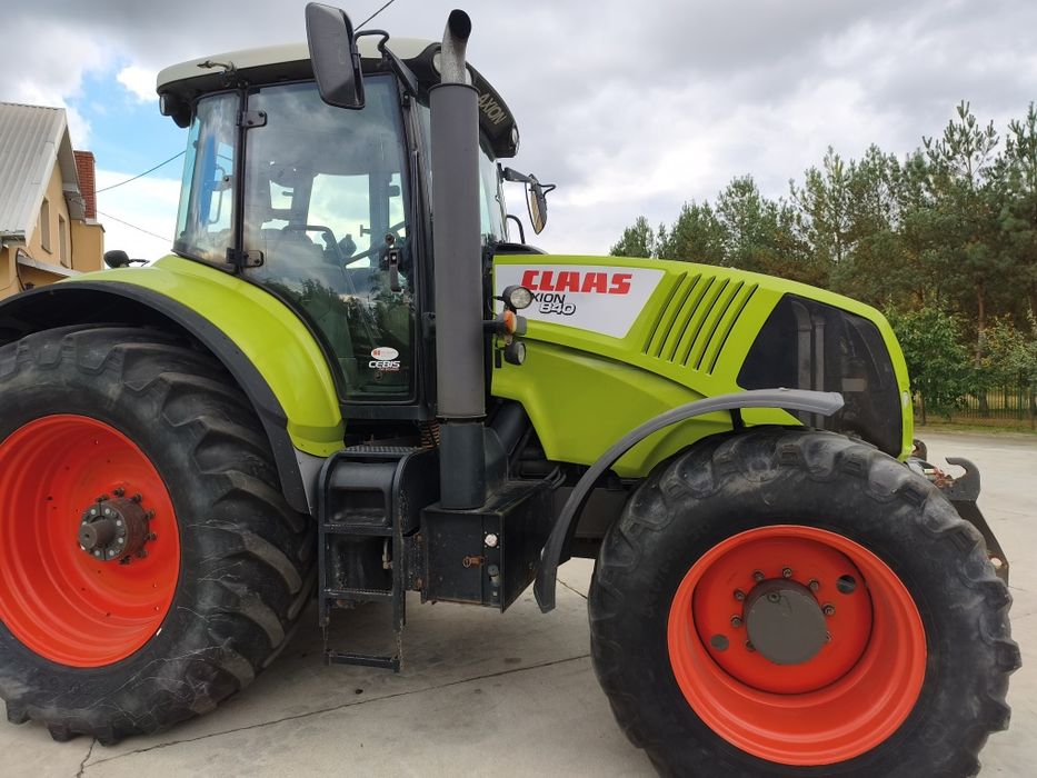 Claas Axion 840 z 10r cebis John pneumatyka tuz