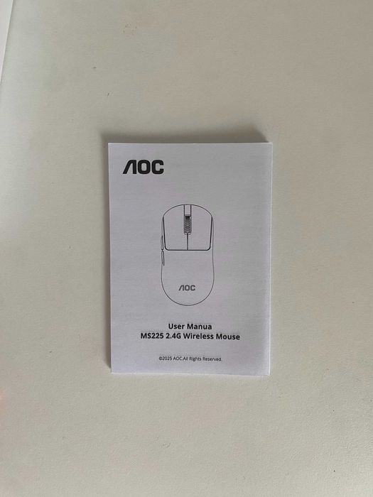 Rato AOC MS225 Wireless - Novo em Caixa Nunca Usado
