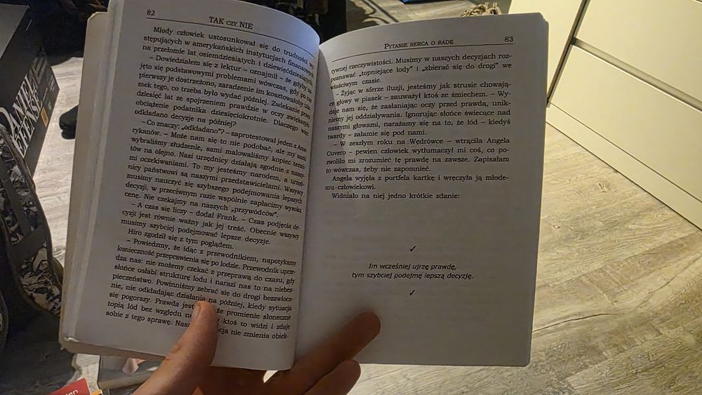 Spencer johnson tak czy nie