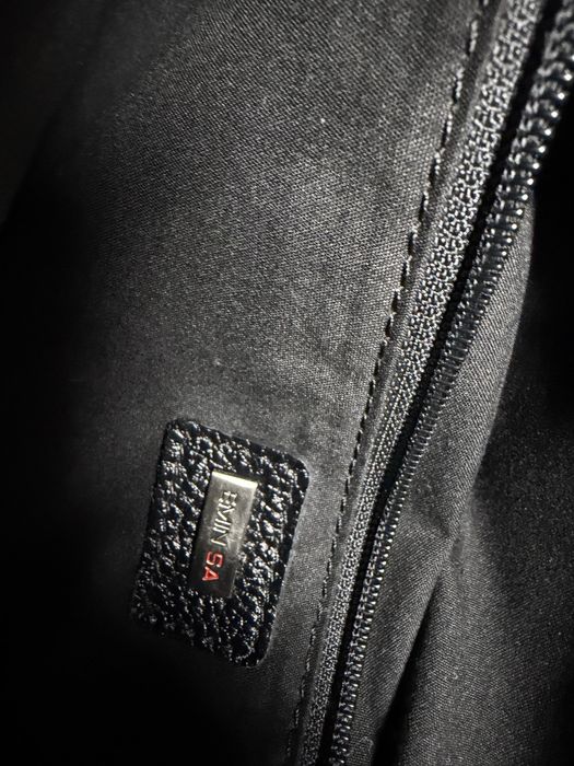 Мужской кожаный портфель- сумка