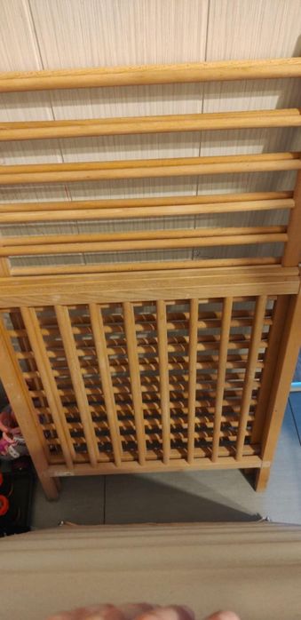 Łóżeczko Ikea Singlar plus materac