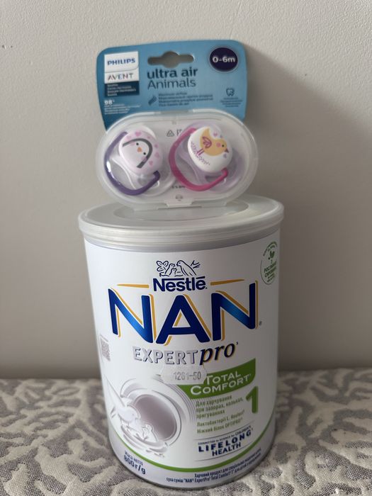 Дитяча суміш Nestle NAN Expertpro Total Comfort 1 (800 г) — нова