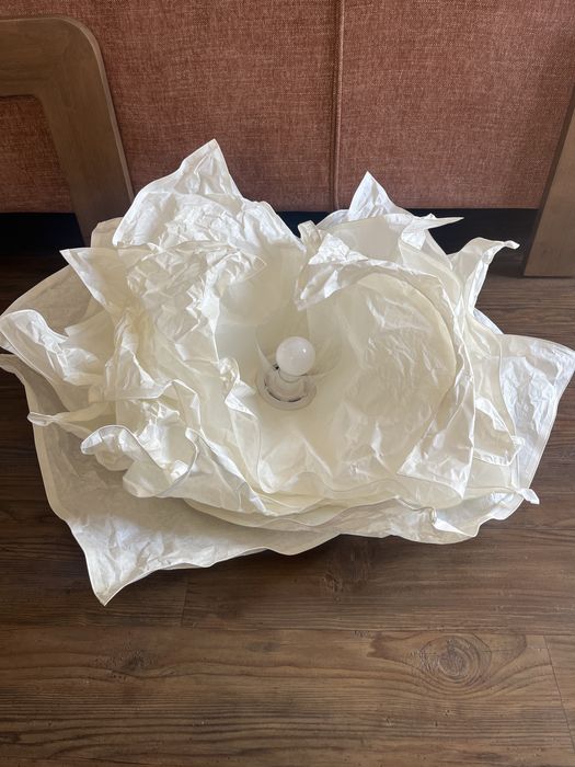 Lampa IKEA Krusning papierowa chmurka