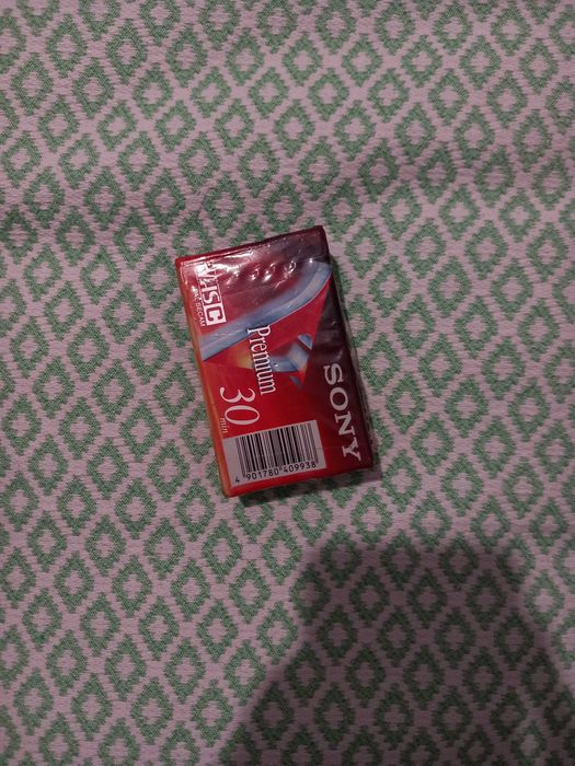 Relíquia: Cassete virgem Sony selada