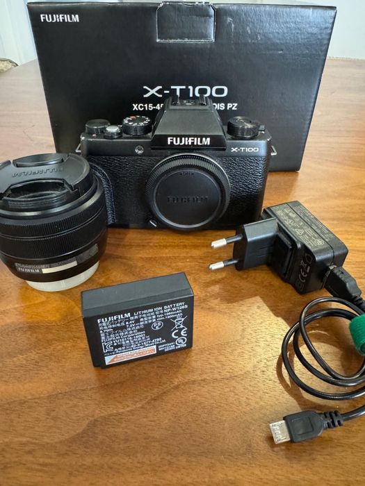 Fujifilm X-T100 + XC 15-45mm OIS PZ | Kit Completo | Excelente Estado