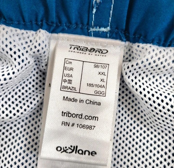 Spodenki męskie kąpielowe Tribord 2XL