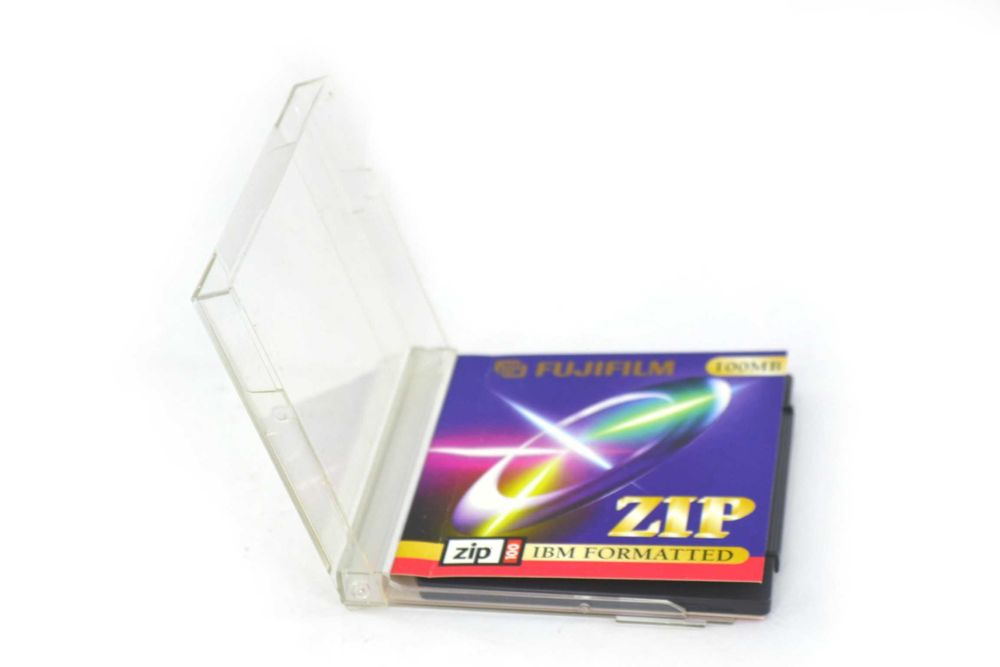 stara retro dyskietka Fujifilm 100MB Zip100 sprawna do napęd iomega