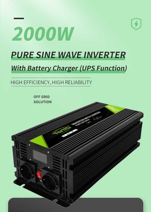 Инвертор UPS 2000w 4кВт-пик ИБП инвектор інвертор ДБЖ Преобразователь ...