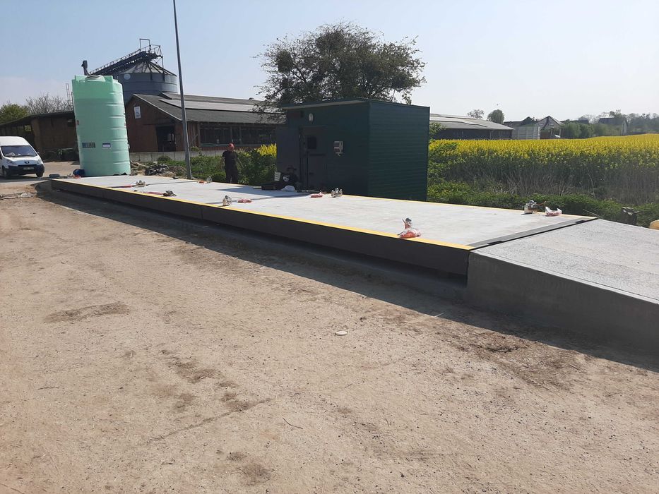 Waga 18m 50-60 ton samochodowa Najazdowa Platformowa Nowa