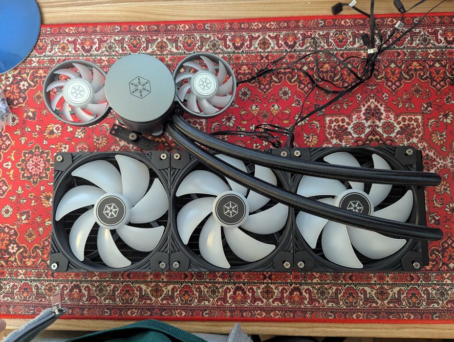 Водяне охолодженя СРО Silverstone IceMyst 420. AM5/4 LGA 1700/1851