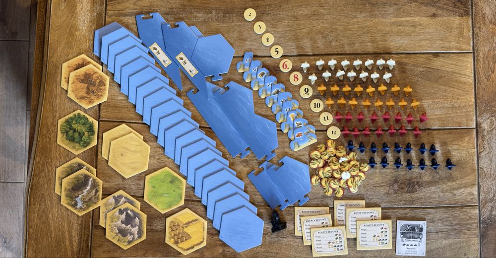 Catan żeglarze gra planszowa