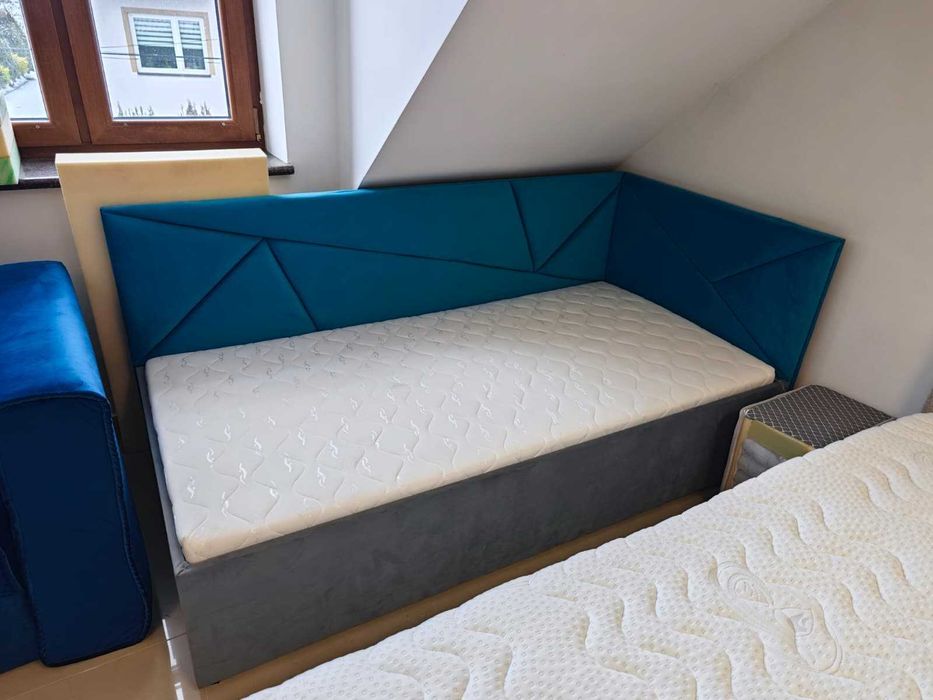 Nowe łóżko dziecięce BILLY |stelaż metalowy|pojemnik|materac gratis