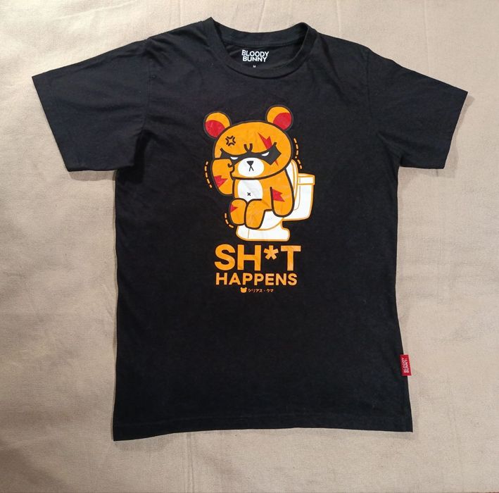 Футболка  Bloody Bunny  SH*T HAPPENS