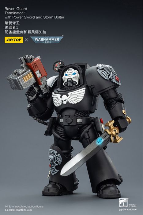 Фігурка Warhammer 40k Raven Guard Terminator 1 1/18