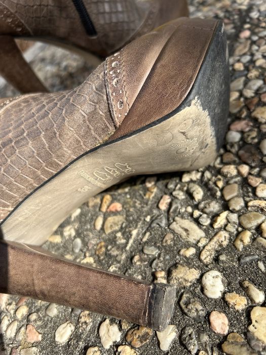 Botas castanhas da Tapadas