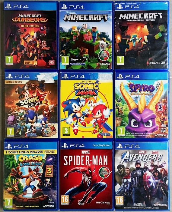 Jogos Infantis Playstation 4 (PS4) (PS5)