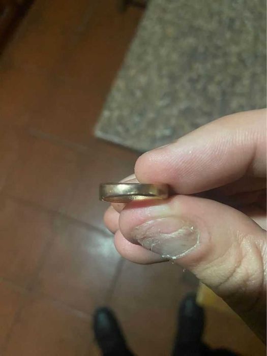 Anel nao isto não é ouro