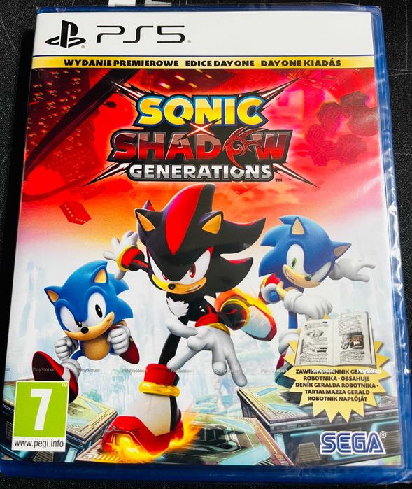 Sonic X Shadow Generations Day One Edition