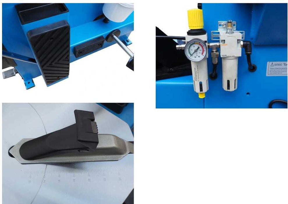 Montażownica do opon ramie RUN-FLAT PROFIMONT 1126 automatyczna do kół