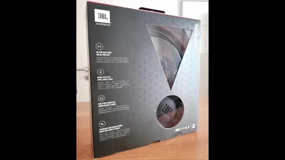 JBL Tune 500BT Bluetooth - Novos, sem uso (Na Caixa Original)