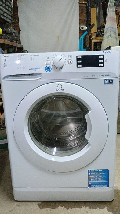Pralka indesit 7kg a+++ 1400 obrotow