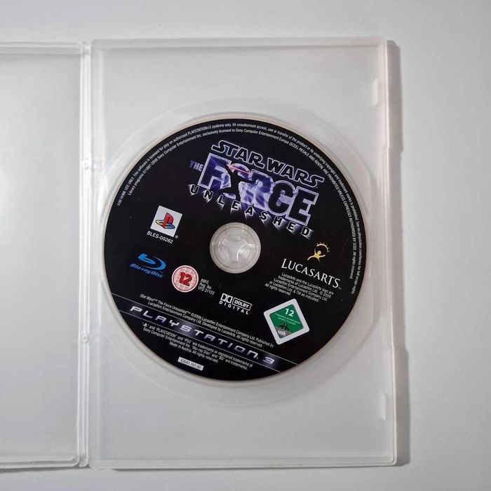 Star Wars force Unleashed PS3 Sama Płyta