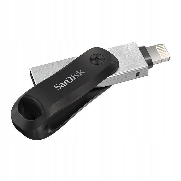 outlet pendrive sandisk ixpand go 128 gb lightning, usb 3.0 czarny
