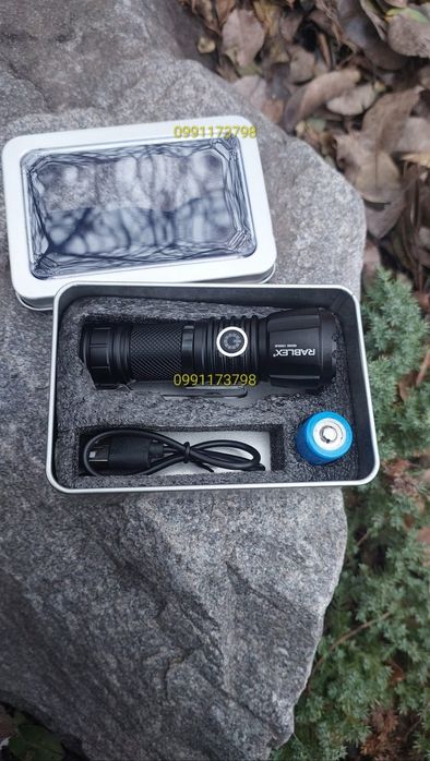 Ліхтар ручний водозахищений Rablex RB-900 TG LED з магнітною підошвою