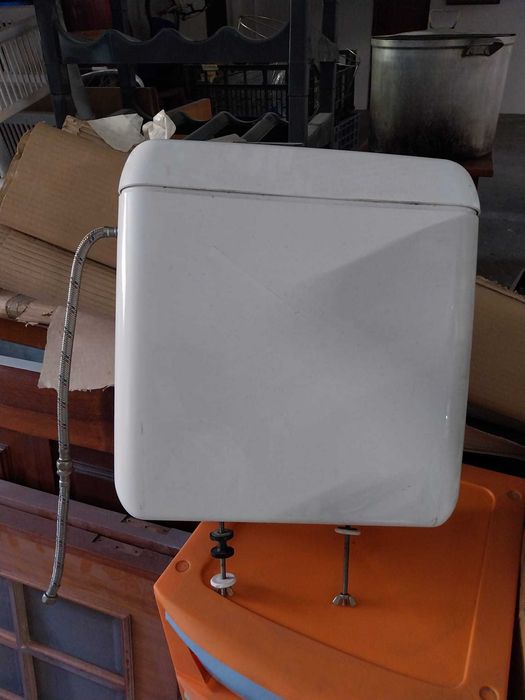 Autoclismo fibra branco 40x40cm